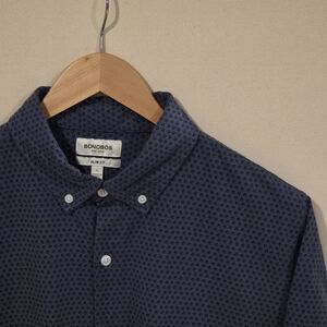 Bonobos Slim Fit Short Sleeve Button Down L